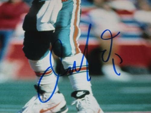 דן מרינו חתם על מיאמי דולפינים 11x14 צילום חתימה PSA/DNA COA 1A - תמונות NFL עם חתימה