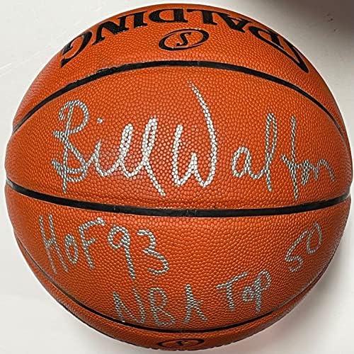 ביל וולטון חתימה מכדורסל מקורה/כדורסל חיצוני - כדורסל חתימה