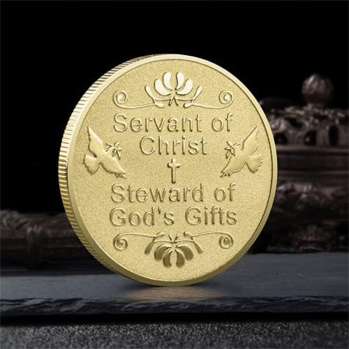 דת יהוה אלוהים אוהב את מטבע העולמי מטבע צלב מטבע טוב יום שישי מטבע סילבר מטבע זהב מטבע