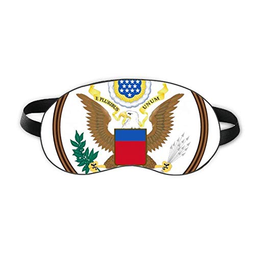 סמל לאומי של ארצות הברית מגן שינה עין רכה לילה כיסוי גוון כיסוי עיניים