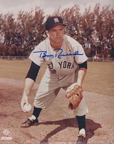 בובי ריצ'רדסון ניו יורק ינקי חתום חתימה 8x10 צילום w/COA - תמונות MLB עם חתימה