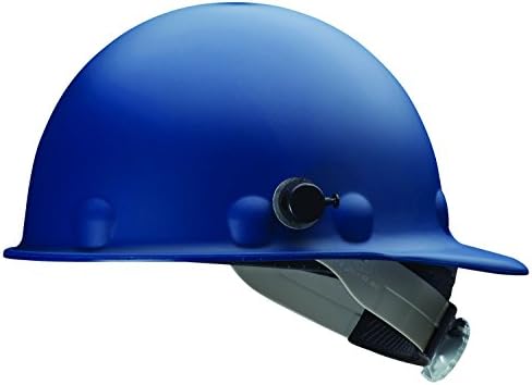 סיבים-מתכת מאת Honeywell P2HNQSW71A000 סופר שמונה שמונה מתנדף זכוכית סיבי סיבים כובע חום גבוה כובע קשה עם מהיר-לוק, כחול, בינוני