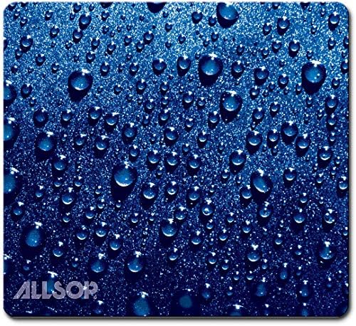כרית עכבר של Allsop, גשם - כחול, 8.5 x 8