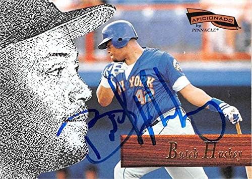 מחסן חתימה 586914 Butch Huskey כרטיס בייסבול עם חתימה - ניו יורק Mets 1996 eabiarado - No.118