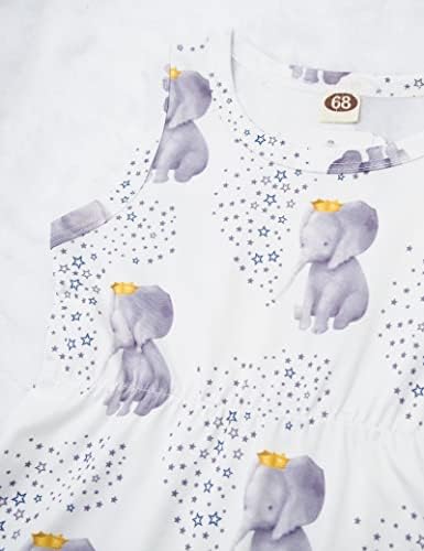 בגדי תינוקות יילודים פיל פיל רומפר + תלבושות קיץ של תינוקות קביעות בגדי ילדה פעוטות חמוד 3 PC