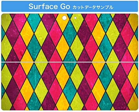 כיסוי מדבקות Igsticker עבור Microsoft Surface Go/Go 2 עורות מדבקת גוף מגן דק במיוחד 001004 ויטראז 'צבעוני