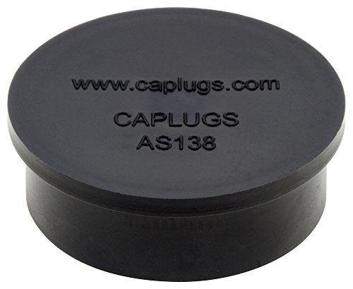Caplugs QAS13833CQ1 מחבר חשמלי פלסטיק מכסה אבק AS138-33C, E/VAC, עומד במפרט New SAE Aerospace AS85049/138. אנא ראה רישום, שחור