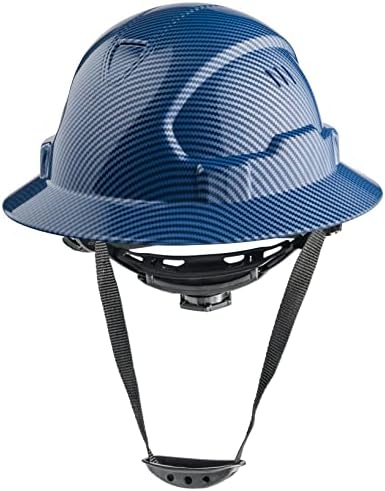 בניית כובע קשה OSHA אישרה אוורור אוורור קסדת בטיחות מלאה בעיצוב סיבי פחמן כובעים קשים, CASCOS DE BONDRUCCION עבודה HARDHAT, מערכת Ratcheting