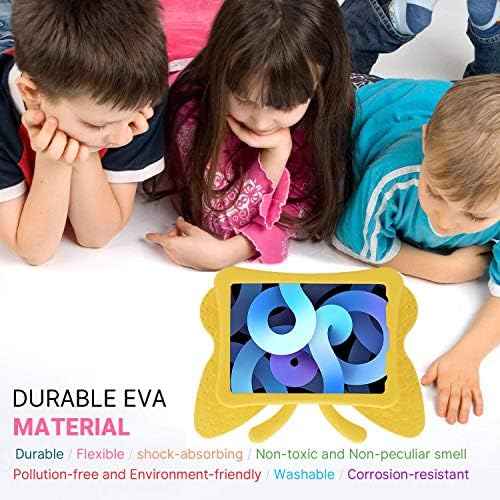 Simicoo ipad Pro 11 מקרה לילדים 3D פרפר חמוד EVA כיסוי קל עם מחזיק עיפרון מעמד אטום זעזועים מחוספס כבד חובה טבליות הוכחה לילדים עבור iPad