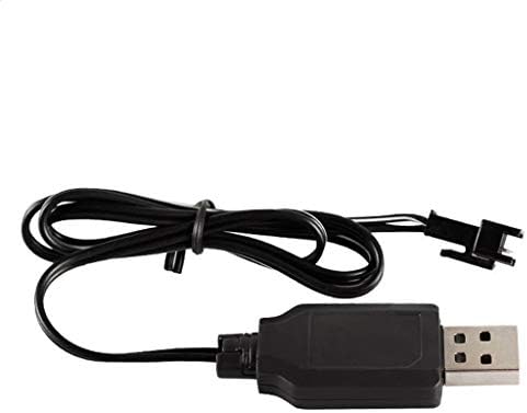 כבל טעינה USB של Tebatu, Ni-CD Ni-MH סוללות חבילה למתאם תקע SM 7.2V 250MA פלט