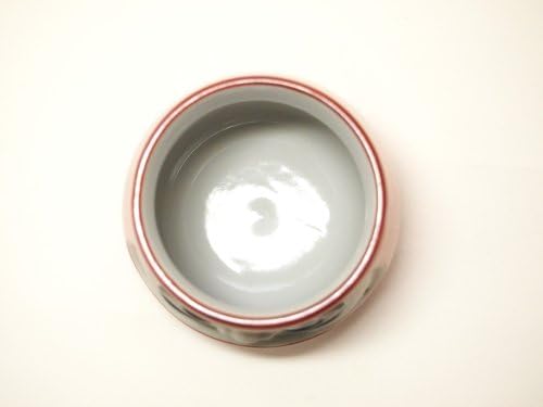 סט רד-דארומה 3 אינץ 'סט של 2 כוסות תה חרסינה מקורית יפנית
