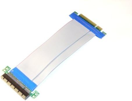 PCI-E Express 8x כרטיס Riser עם כבל כריית קריפטו גמיש