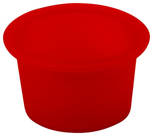 Caplugs SH-59023 מיסוך כובע מחודד ותקע מחודד. CAP OD 1.976 מזהה תקע 2.210 TSV-23, סיליקון, כובע OD 1.976 מזהה תקע 2.210, אדום