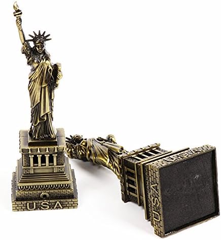 פסל של חירות קישוט דגם של כלי אמנות בעבודת יד 6 אינץ 'פליז