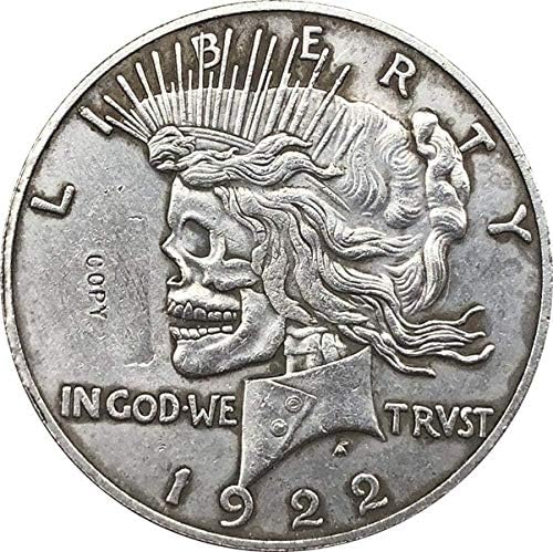 1893/1922 הובו ניקל שני פנים ארהב מורגן דולר ומטבע דולר מטבע עותק העתק עותק מתנה עבורו