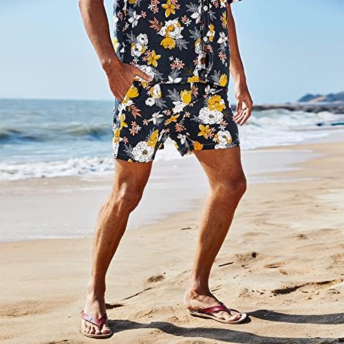 מכנסיים קצרים לחוף לגברים גברים 3D תלת מימד הדפסת דיגיטל אבזם אבזם אבזם מכנסיים קצרים על חיי גל לגברים