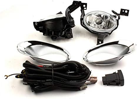 טק אוטומטי לשנים 2010-2011 הונדה CRV החלפת קדמי פגוש קדמי מנורות ערפל נורות ערפל כרום חיווט חיווט