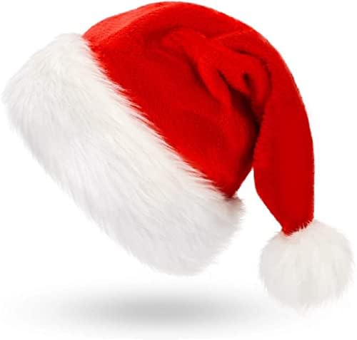 חג המולד כובע סנטה קלאוס כובעי לעבות חג המולד חג כובע נשים גברים עבור חג המולד לשנה חדשה חגיגי ספקי צד