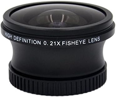 עדשת עין קיצונית-עין לקאנון Vixia HF20 + בד סיבי מיקרו ווסט חדש