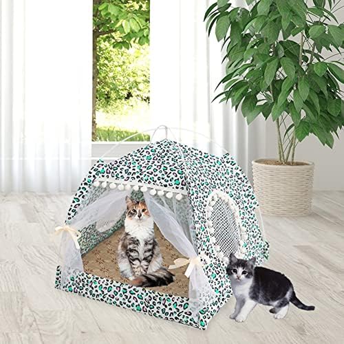 כלב אוהל בית מיטת חתולי מחצלת גור לנשימה מלונה כרית לחיות מחמד קרח כרית מיטה נוחה עבור כלב חתולי גור