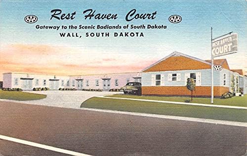 Rest Haven Wall Court, דרום דקוטה SD גלויות