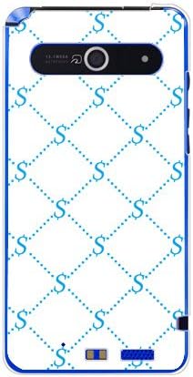 Monogram Skin S-Monogram לבן X עיצוב כחול על ידי ROTM/עבור חצים Z ISW11F/AU AFJW11-PCCL-202-Y355