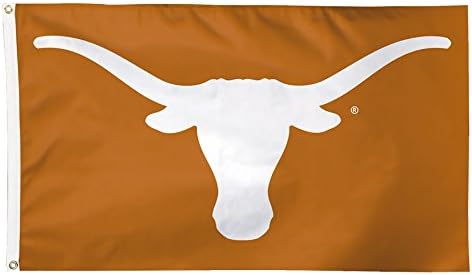 Wincraft NCAA Texas Longhorns Flage Deluxe, 3 x 5 ', Multicice