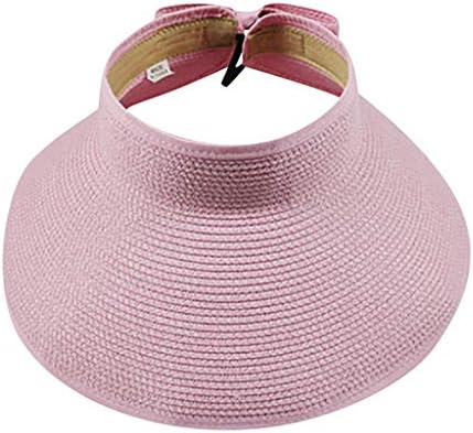 Sun Sunable מתקפלת כובע קיץ מתכוונן מתכוונן כובע פרפר פרפר עם כובעי בייסבול בייסבול אופנה חמודה של נשים בייסבול