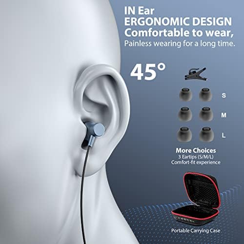 אוזניות USB של HGCXING עם מיקרופון עבור אוזניות מחשב USB C PC + USB C