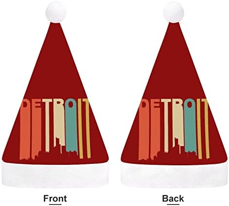 דטרויט חג המולד כובעי בתפזורת מבוגרים כובעי חג המולד כובע לחגים חג המולד ספקי צד