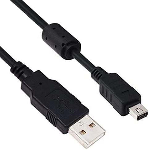 כבל USB של מצלמה, CB-USB5 CB-USB6 CB-USB8 העברת נתונים העברת נתונים כבל מטען תואם לאולימפוס TG-830 TG-630 TG-860 TG-870 TG-810, TG-820,