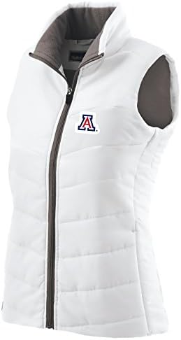 Ouray Sportsw -בגדי NCAA אריזונה ווילד קאטס אפוד מעריץ, לבן, בינוני