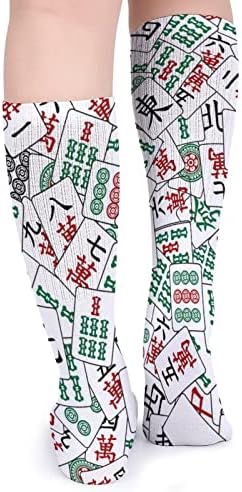גרבי צינור של Mahjong גרביים גרביים נושמות גרביים אתלטי חיצוניות עבור יוניסקס