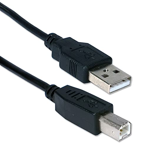 החלפת USB PC/Mac Data Sync Transfer כבל כבל עבור HP DeskJet 2723E 2742E 2755E 4155E מדפסת צבע אלחוטית All-in-One מדפסת
