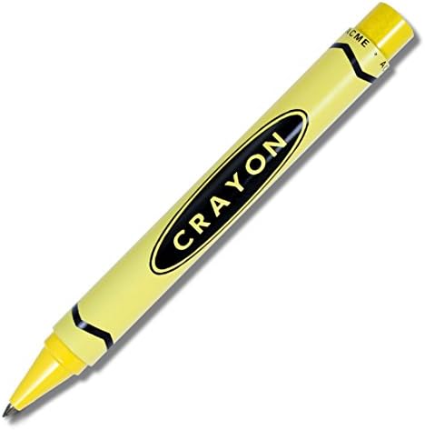 עפרון אולפני Acme - עט כדור רולר נשלף צהוב על ידי אדריאן אולאבואנגה