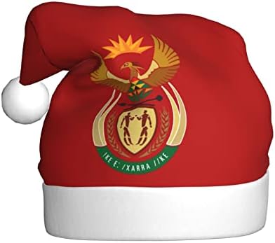 זלטאס דרום אפריקה מעיל של זרועות חג המולד כובע למבוגרים רך נוח סנטה כובעי חג המולד לשנה חדשה חג ספקי צד