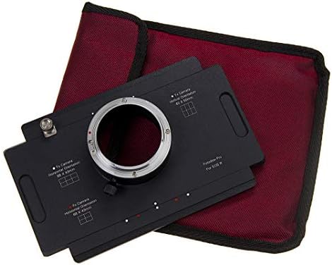 Fotodiox Pro עדשות הרכבה מתאם תואם ל- Canon RF Mount Mount Mirrort Body Body to Format גדול 4x5 מצלמות תצוגה עם תקן אחורי של Graflok -