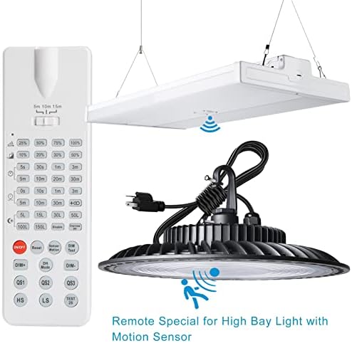 שלט רחוק של LightDot עבור LED High Bay Light עם חיישן תנועה LHB-IR-1