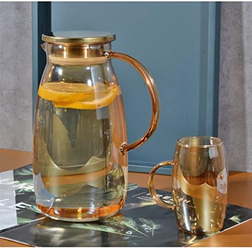 כוס תה MMLLZEL כוס כוס מים כוס מים כוס האירוח כוס שתייה עם ערכת תה מחזיק כוס סלון