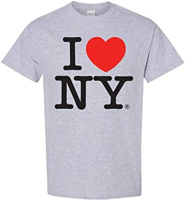 אני אוהב את ניו יורק מורשה רשמית חולצת טריקו למבוגרים בניו יורק