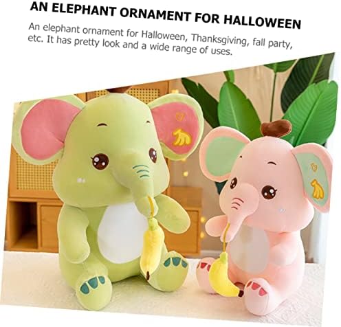 צעצועים 2 יחידים קטיפה תינוקת פיל תינוקת חיות ממולאות כרית לילדים קישוט ביתי פיל קטיפות צעצוע