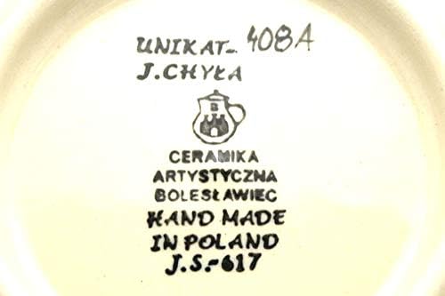 ספל חרס פולני - 11 גרם. בועה - חתימת Unikat U408A