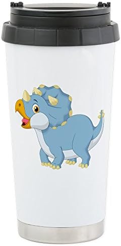 באמת טיג נירוסטה נסיעה משקה ספל דינוזאור טריצ'רטופס כחול חמוד
