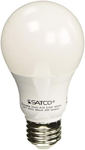 סאטקו מוצרים, בע מ ס29838 בינוני אור הנורה גימור, 4.19 סנטימטרים, חלבית לבן
