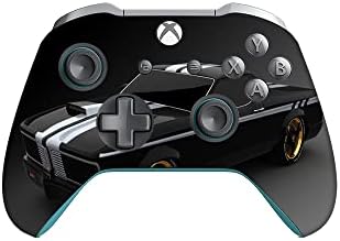 גאדג'טים עוטפים עור מדבקה מדבקה ויניל מודפס עבור Xbox One/One S/One X בלבד - מכונית שחורה מגניבה